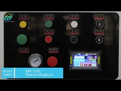 Papierschneidemaschine zum Schneiden der unteren Papierrolle